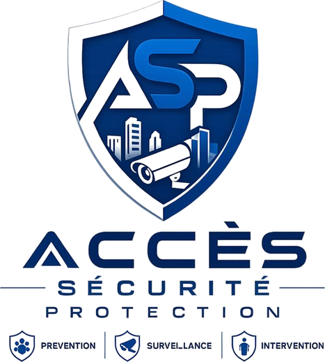 Logo ACCÈS SÉCURITÉ PROTECTION