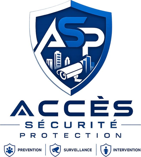 Logo ACCÈS SÉCURITÉ PROTECTION